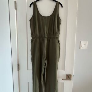 NWT Abercrombie & Fitch Olive Jumpsuit size MP